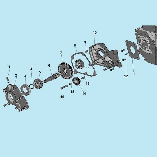 Вал отбора мощности Champion BC9813